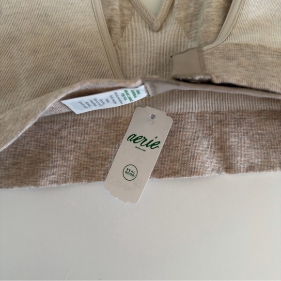 Custom Bundle NWT! Aerie Superchill Seamless Padded Plunge Bra & Bracelet - Picture 7 of 9